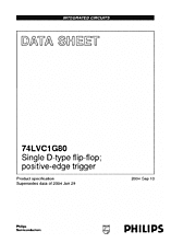 DataSheet 74LVC1G80 pdf