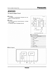 DataSheet AN5265 pdf