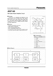 DataSheet AN7140 pdf