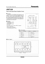 DataSheet AN7169 pdf