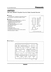 DataSheet AN7223 pdf