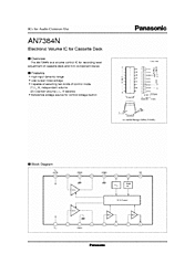 DataSheet AN7384N pdf