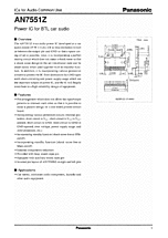 DataSheet AN7551Z pdf