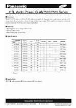 DataSheet AN75xx pdf