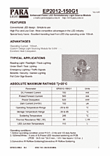 DataSheet EP2012-150G1 pdf