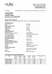 DataSheet P10SG-xxxxZM pdf