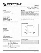 DataSheet PI3A125 pdf