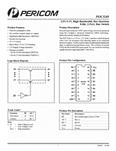 DataSheet PI3C3245 pdf