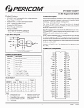 DataSheet PI74SSTV16857 pdf
