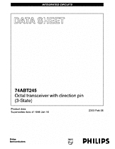 DataSheet 74ABT245 pdf