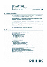DataSheet 74AUP1G08 pdf