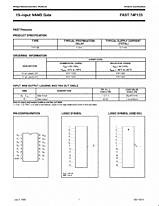 DataSheet 74F133 pdf