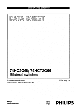 DataSheet 74HC2G66 pdf
