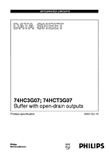 DataSheet 74HC3G07 pdf