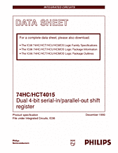 DataSheet 74HC4015 pdf