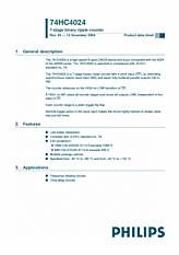 DataSheet 74HC4024D pdf