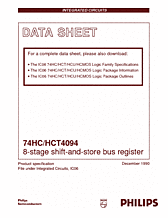 DataSheet 74HC4094 pdf