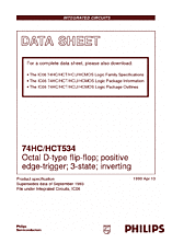 DataSheet 74HC534 pdf