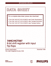 DataSheet 74HC597 pdf