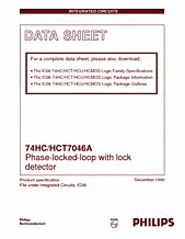 DataSheet 74HC7046A pdf