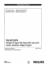 DataSheet 74LVC1G74 pdf