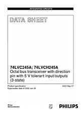 DataSheet 74LVC245A pdf