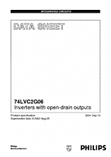 DataSheet 74LVC2G06 pdf