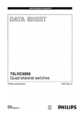 DataSheet 74LVC4066 pdf