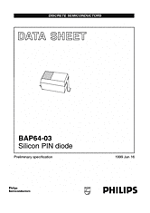DataSheet BAP64-03 pdf