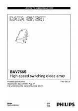 DataSheet BAV756S pdf