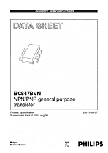 DataSheet BC847BVN pdf
