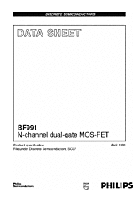DataSheet BF991 pdf