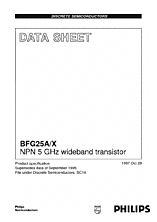 DataSheet BFG25A pdf