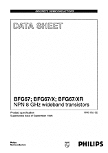 DataSheet BFG67/X pdf