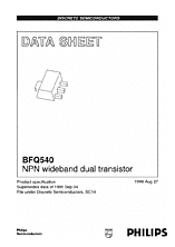 DataSheet BFQ540 pdf