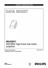 DataSheet BGA2011 pdf