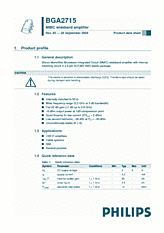 DataSheet BGA2715 pdf