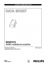 DataSheet BGM1012 pdf