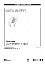 DataSheet BGY885A pdf