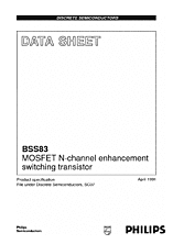 DataSheet BSS83 pdf