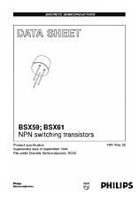 DataSheet BSX59 pdf