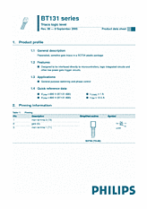 DataSheet BT131-600 pdf