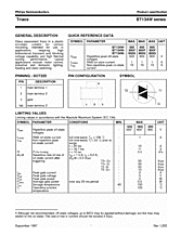 DataSheet BT134W pdf