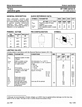 DataSheet BT136S-E pdf