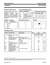 DataSheet BT151 pdf