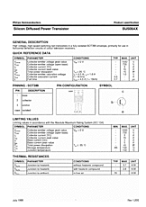 DataSheet BU508AX pdf