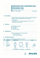 DataSheet BUK9x06-55A pdf