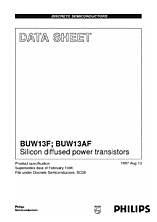 DataSheet BUW13AF pdf
