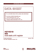 DataSheet HEF4021B pdf