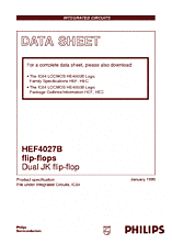 DataSheet HEF4027B pdf